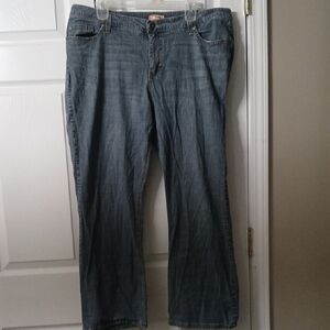 Wrangler straight leg jeans Sz 18W P  EUC